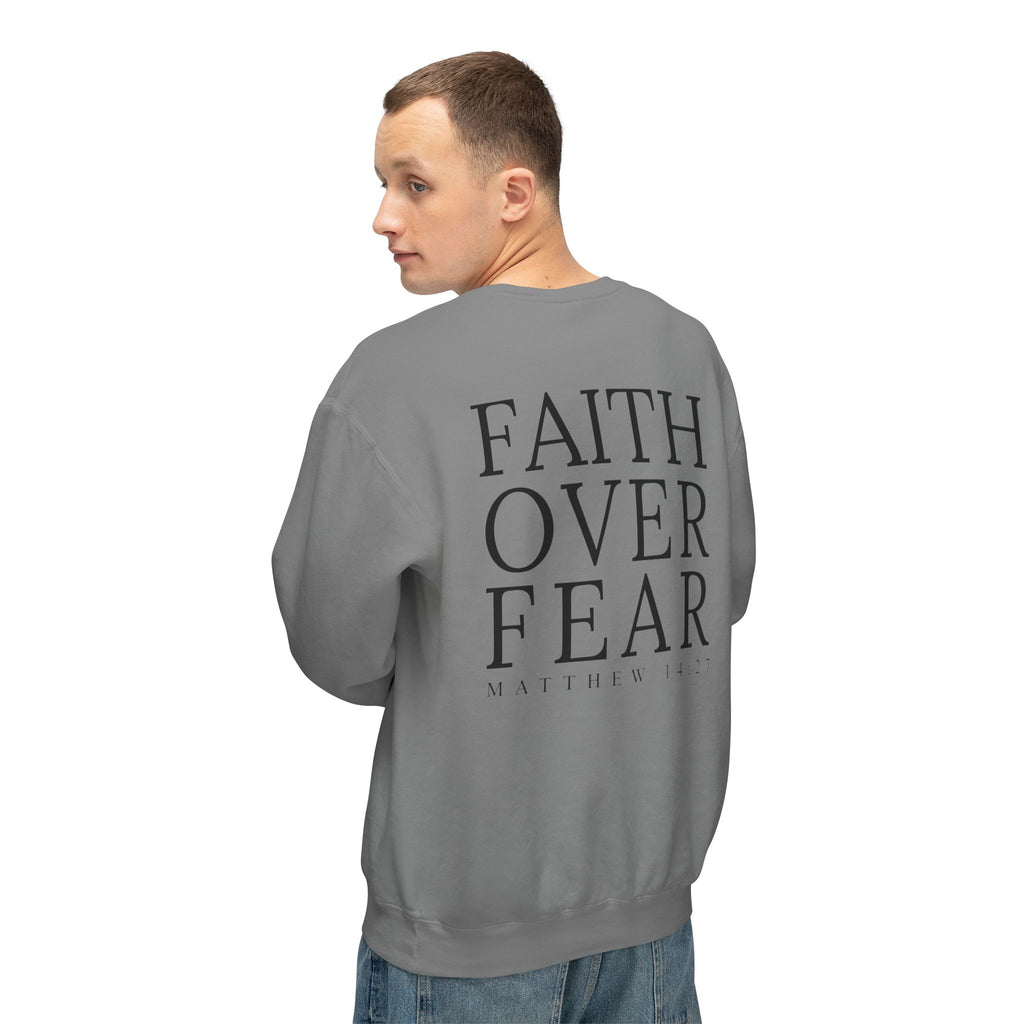 Faith Over Fear Unisex Crewneck