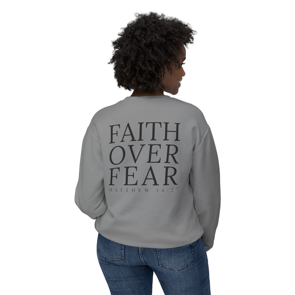 Faith Over Fear Unisex Crewneck