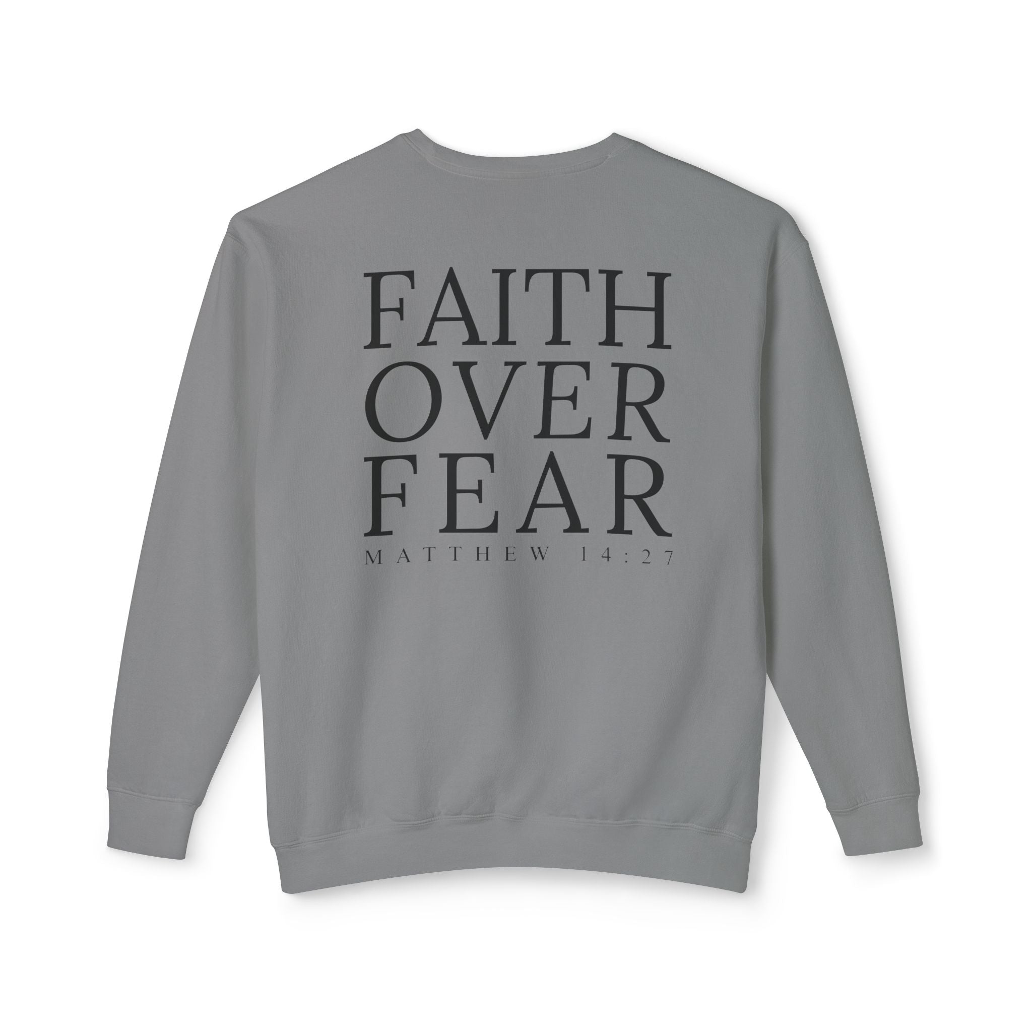 Faith Over Fear Unisex Crewneck