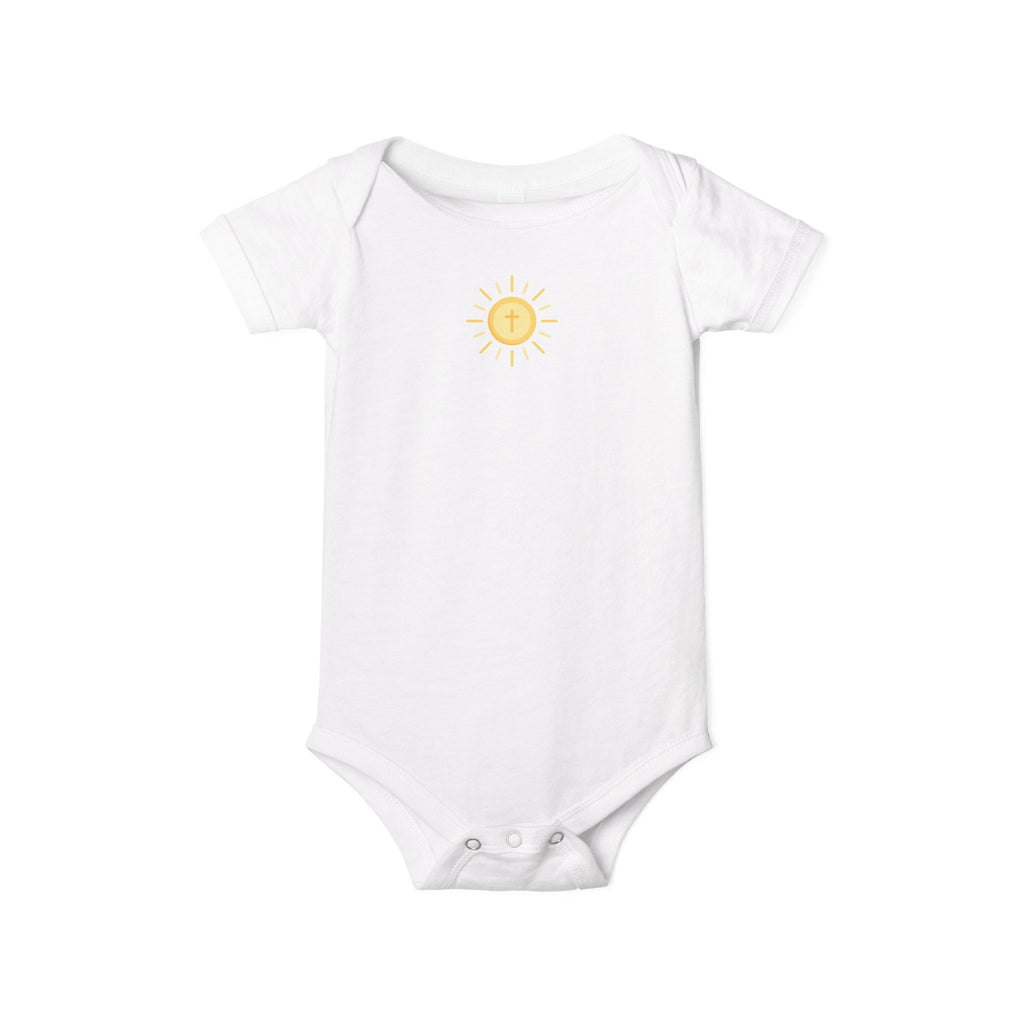 The Lord Is My Light Baby Bodysuit
