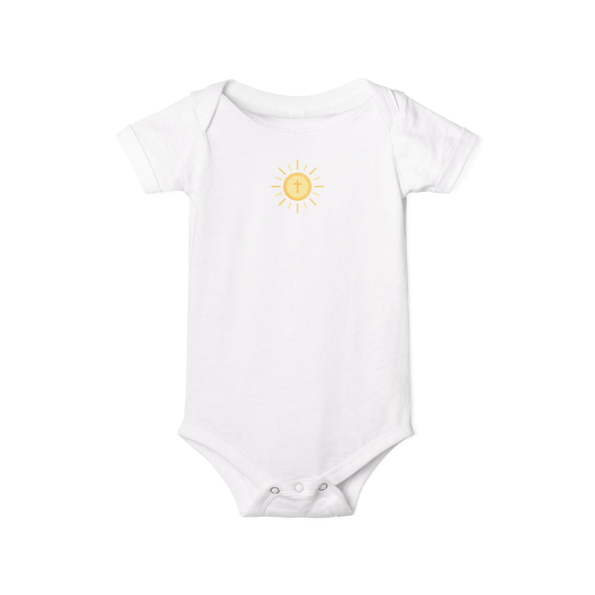 The Lord Is My Light Baby Bodysuit