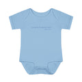 Fearfully & Wonderfully Made Blue Baby Bodysuit